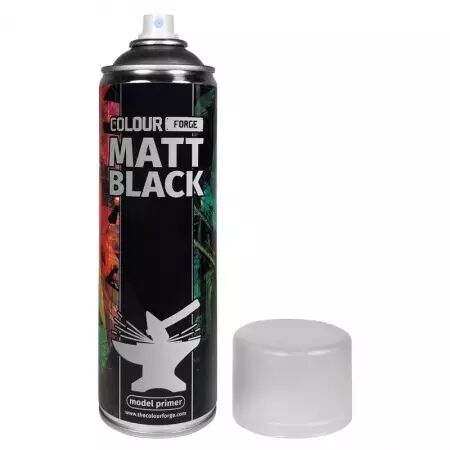 Sous couche Spray Matt Black - 500ML - The Colour Forge