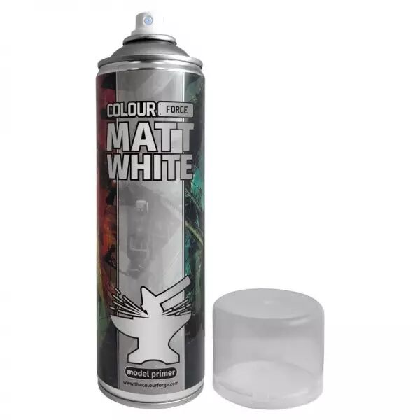 Sous couche Spray Matt White - 500ML - The Colour Forge