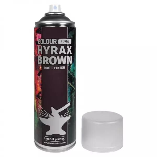 Sous couche Spray Hyrax Brown - 500ML - The Colour Forge