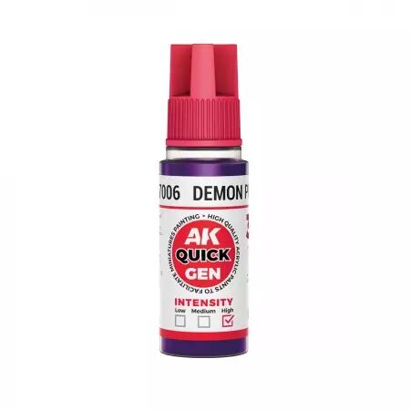 AK Interactive - Gamme Quick Gen - Demon Purple  - 18ml