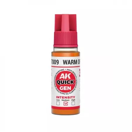 AK Interactive - Gamme Quick Gen - Warm Orange - 18ml