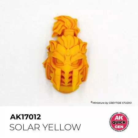 AK Interactive - Gamme Quick Gen - Solar Yellow  - 18ml
