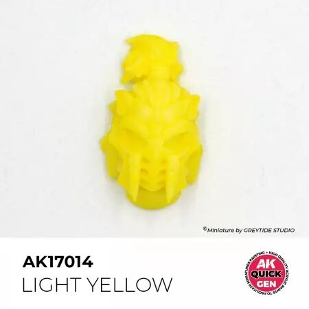 AK Interactive - Gamme Quick Gen - Light Yellow  - 18ml