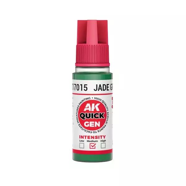AK Interactive - Gamme Quick Gen - Jade Green  - 18ml
