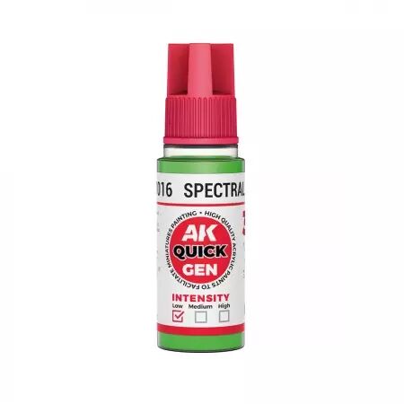 AK Interactive - Gamme Quick Gen - Spectral Green - 18ml