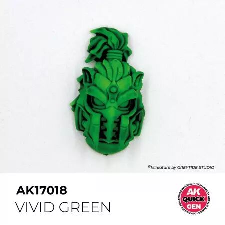 AK Interactive - Gamme Quick Gen - Vivid Green - 18ml