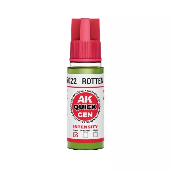 AK Interactive - Gamme Quick Gen - Rotten Green - 18ml