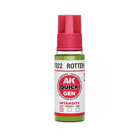 AK Interactive - Gamme Quick Gen - Rotten Green - 18ml