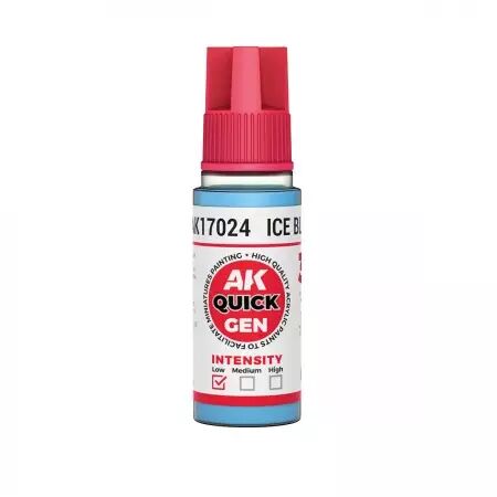 AK Interactive - Gamme Quick Gen - Ice Blue  - 18ml