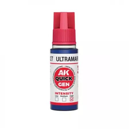 AK Interactive - Gamme Quick Gen - Ultramarine Blue - 18ml