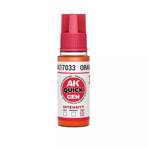 AK Interactive - Gamme Quick Gen - Orange  - 18ml