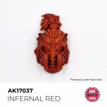 AK Interactive - Gamme Quick Gen - Infernal Red  - 18ml