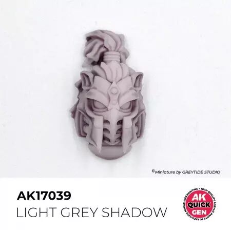AK Interactive - Gamme Quick Gen - Light Grey Shadow  - 18ml