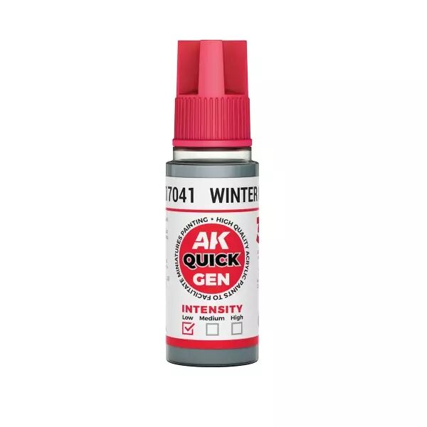 AK Interactive - Gamme Quick Gen - Winter Grey  - 18ml