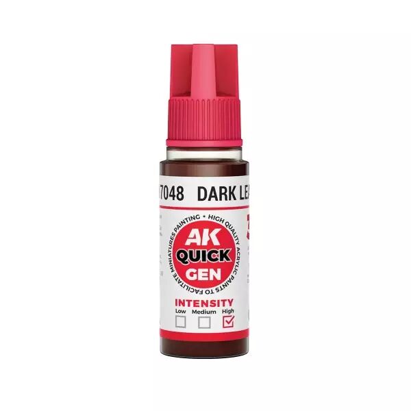 AK Interactive - Gamme Quick Gen - Dark Leather - 18ml