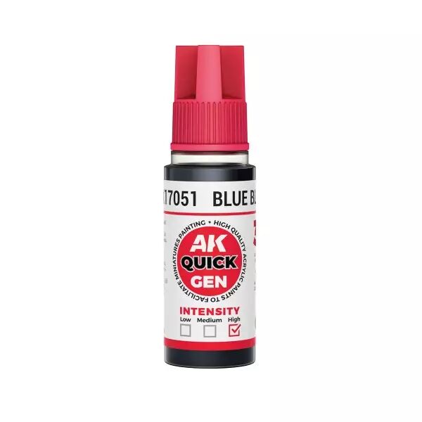 AK Interactive - Gamme Quick Gen - Blue Black  - 18ml