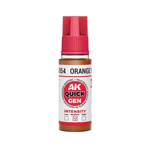 AK Interactive - Gamme Quick Gen - Orange Brown - 18ml