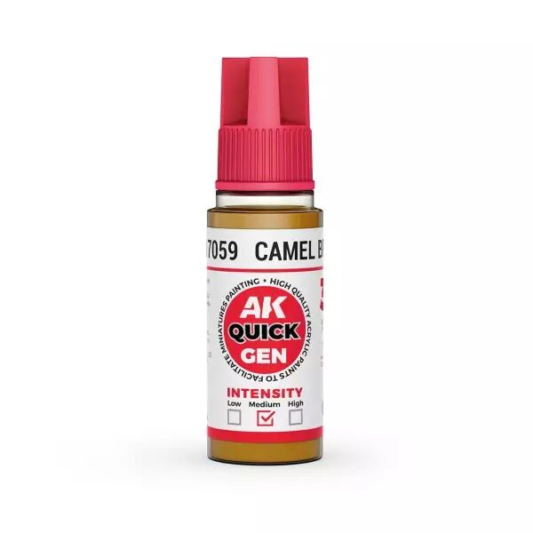 AK Interactive - Gamme Quick Gen - Camel Brown  - 18ml
