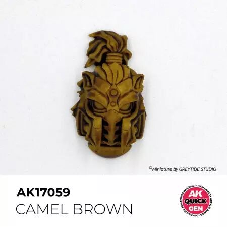 AK Interactive - Gamme Quick Gen - Camel Brown  - 18ml