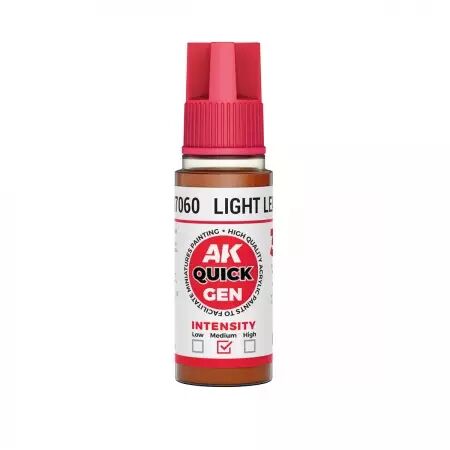 AK Interactive - Gamme Quick Gen - Light Leather  - 18ml