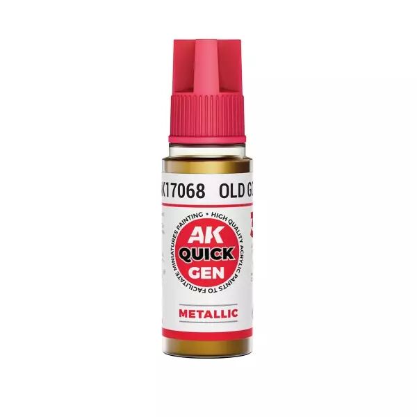 AK Interactive - Gamme Quick Gen - Old Gold  - 18ml