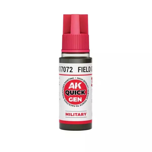 AK Interactive - Gamme Quick Gen - Field Grey - 18ml