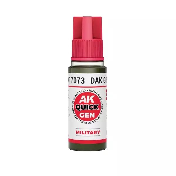 AK Interactive - Gamme Quick Gen - Dak Green  - 18ml