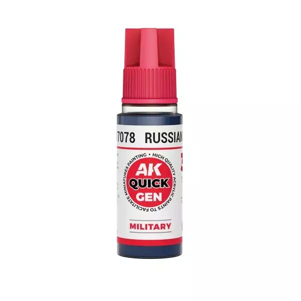 AK Interactive - Gamme Quick Gen - Russian Blue  - 18ml