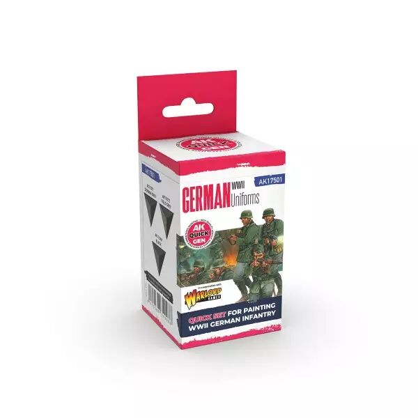 AK Interactive - Gamme Quick Gen - German Uniforms (Quick Gen Set)