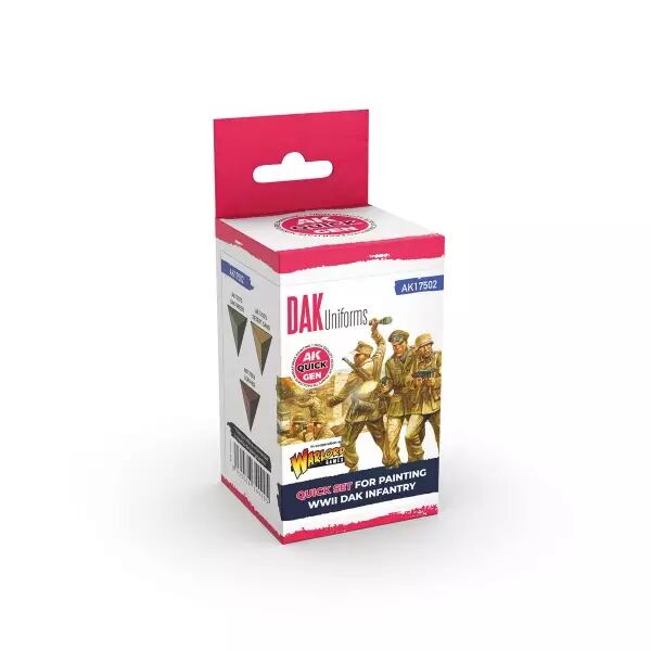 AK Interactive - Gamme Quick Gen - Dak Uniforms (Quick Gen Set)