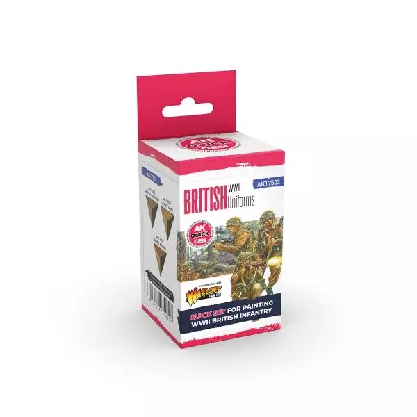 AK Interactive - Gamme Quick Gen - British Uniforms (Quick Gen Set)
