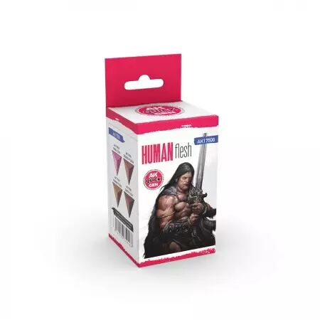 AK Interactive - Gamme Quick Gen - Human Flesh (Quick Gen Set)