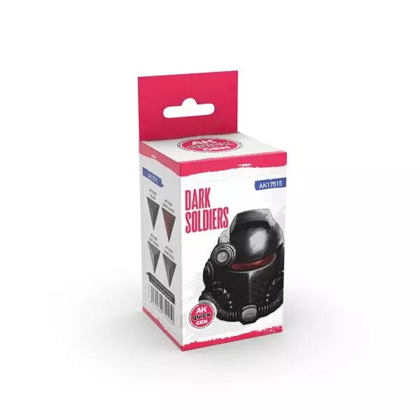 AK Interactive - Gamme Quick Gen - Dark Soldiers (Quick Gen Set)