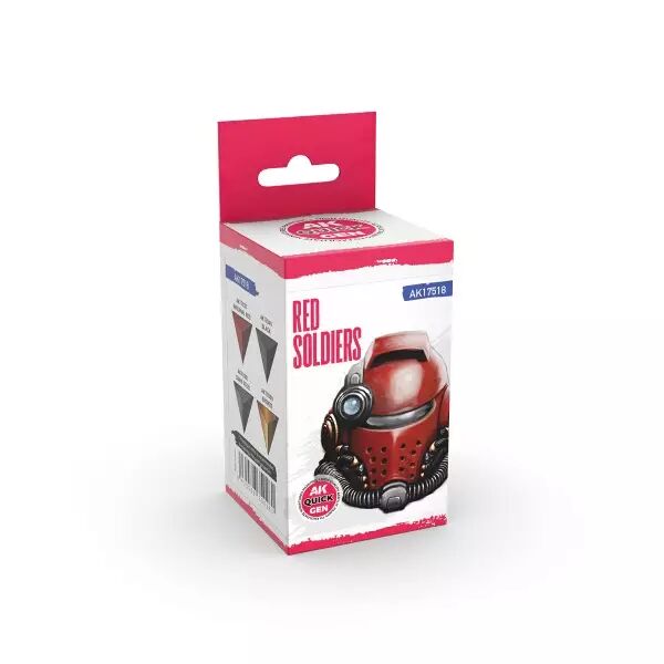 AK Interactive - Gamme Quick Gen - Red Soldiers (Quick Gen Set)