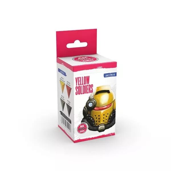 AK Interactive - Gamme Quick Gen - Yellow Soldiers (Quick Gen Set)