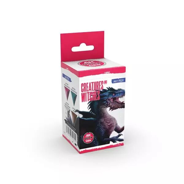 AK Interactive - Gamme Quick Gen - Creatures And Witches (Quick Gen Set)