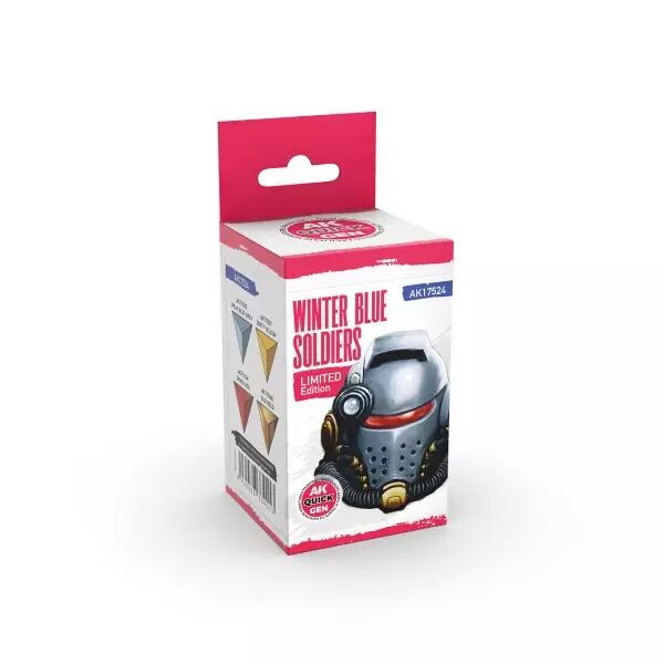 AK Interactive - Gamme Quick Gen - Winter Blue Soldiers (Quick Gen Set)