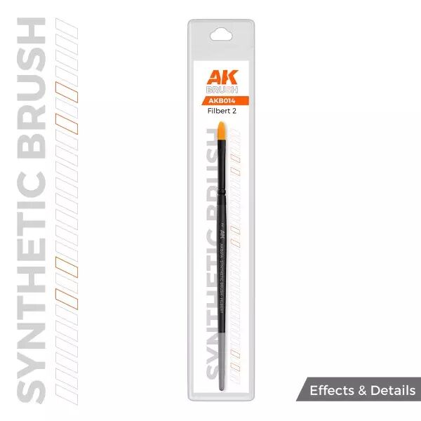 Ak Interactive - Pinceau - Filbert 2