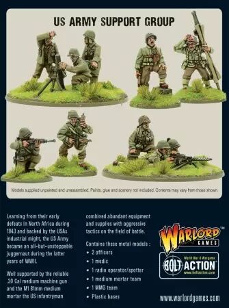 US Army support group - USA - Bolt Action