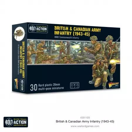 British & Canadian Army infantry (1943-45) - Bolt Action