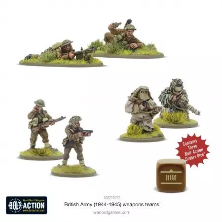 British Army (1944-45) Weapons Teams - Bolt Action