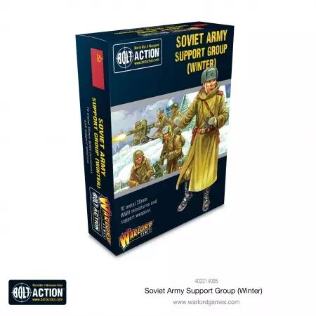 Soviet Army (Winter) Support Group - Bolt Action