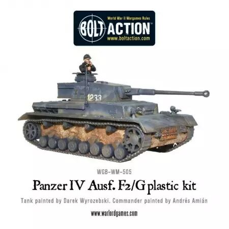 Panzer IV Ausf. F1/G/H medium tank (plastic) - Germany - Bolt Action