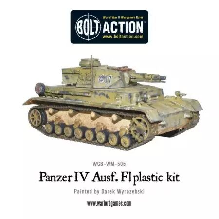 Panzer IV Ausf. F1/G/H medium tank (plastic) - Germany - Bolt Action