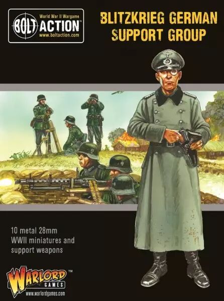 Blitzkrieg German support group Germany - Bolt Action