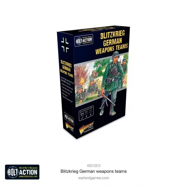 Blitzkrieg German weapons teams - Germany - Bolt Action