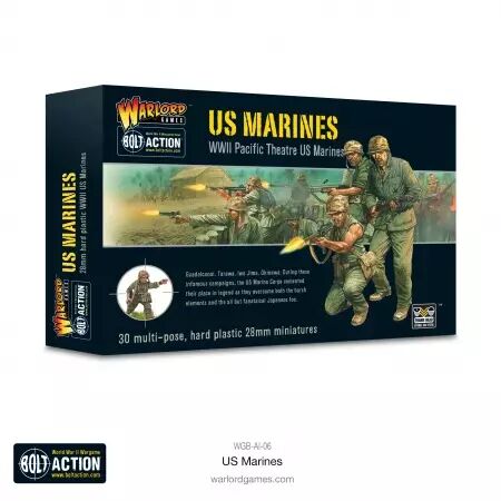 US Marines plastic box set - Bolt Action