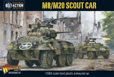 M8/M20 Greyhound Scout Car (Plastic Box) - USA - Bolt Action