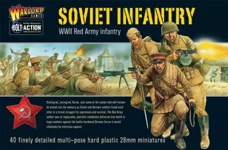 Soviet Infantry plastic box set - Bolt Action