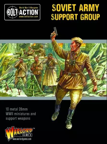 Soviet Army support group - Bolt Action